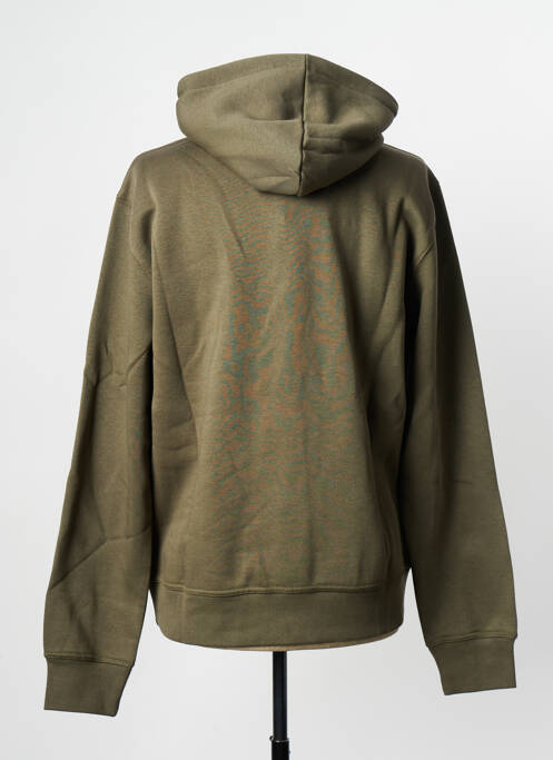 Sweat-shirt à capuche vert DAYTONA homme