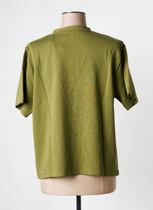 T-shirt kaki ROSE GARDEN pour femme