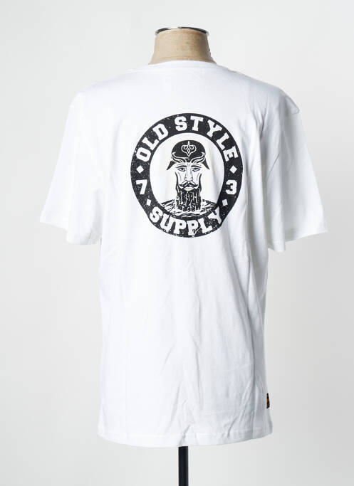 T-shirt blanc DAYTONA pour homme