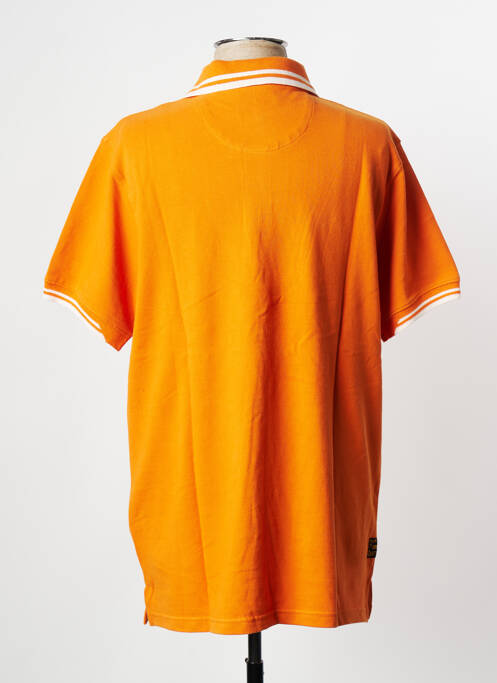 Polo orange DAYTONA pour homme