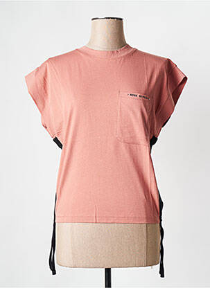 T-shirt rose ROSE GARDEN femme