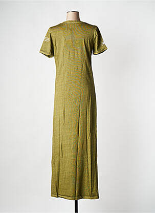 Robe longue vert ROSE GARDEN femme