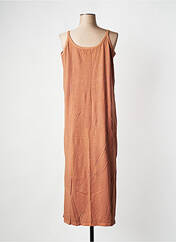 Robe longue orange ROSE GARDEN pour femme seconde vue