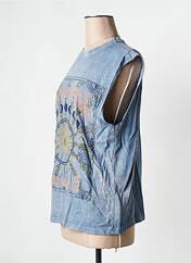 Débardeur bleu ROSE GARDEN pour femme seconde vue