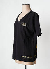 T-shirt noir ROSE GARDEN pour femme seconde vue