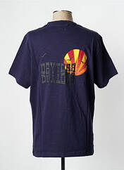 T-shirt bleu marine DAYTONA pour homme seconde vue