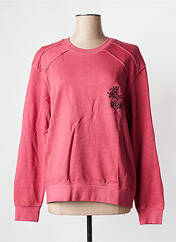 Sweat-shirt rouge ROSE GARDEN pour femme seconde vue
