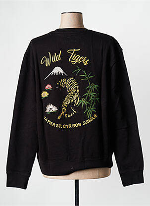 Sweat-shirt noir ROSE GARDEN femme