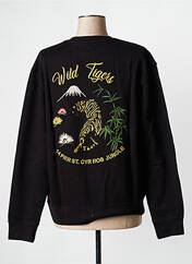 Sweat-shirt noir ROSE GARDEN pour femme seconde vue