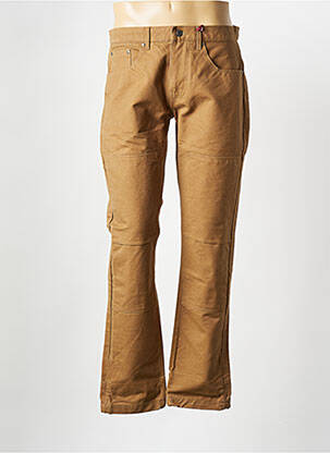 Jeans coupe droite beige IRON AND RESIN homme
