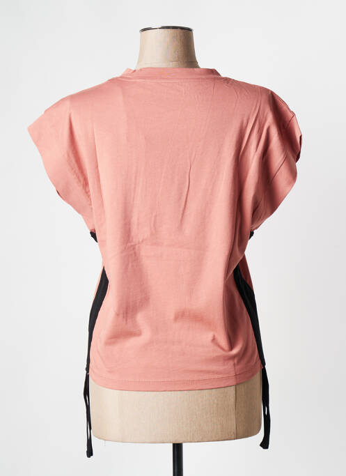 T-shirt rose ROSE GARDEN femme