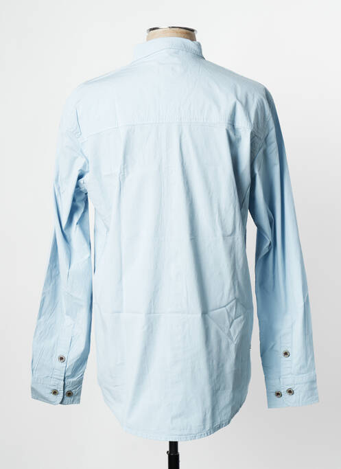 Chemise manches longues bleu DAYTONA homme