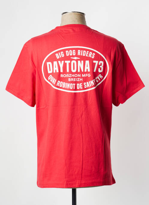 T-shirt rouge DAYTONA homme