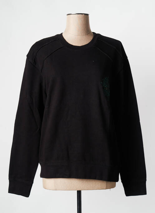 Sweat-shirt noir ROSE GARDEN pour femme