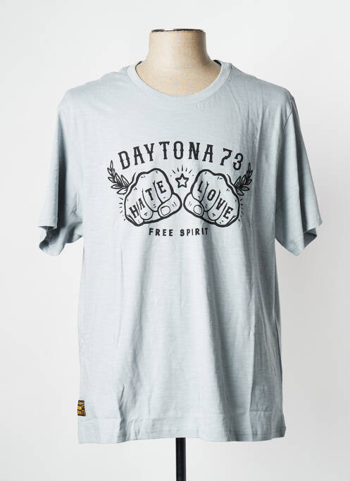 T-shirt gris clair DAYTONA pour homme