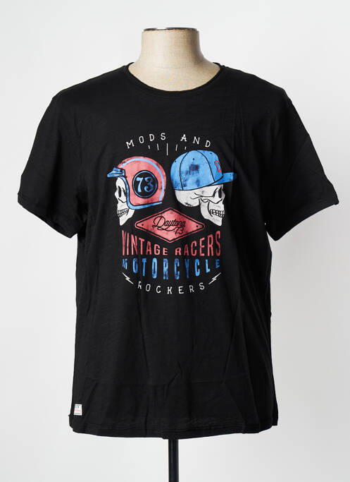 T-shirt noir DAYTONA pour homme
