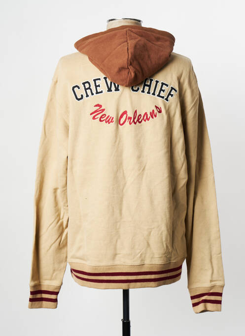 Sweat-shirt beige DAYTONA homme
