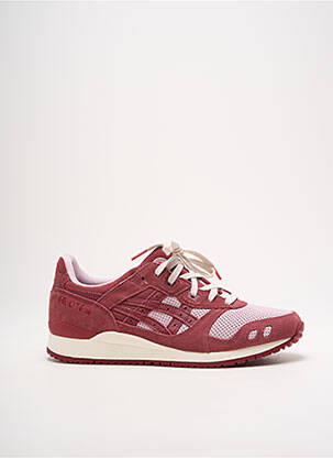 Baskets rouge ASICS pour homme