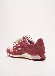 Baskets rouge ASICS pour homme seconde vue