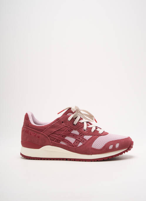 Baskets rouge ASICS pour homme