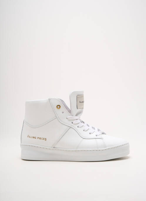 Baskets blanc FILLING PIECES pour homme