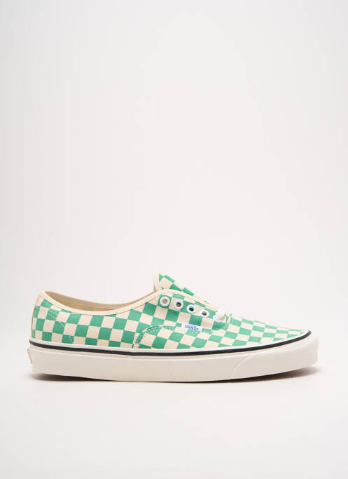 Baskets vert VANS pour homme
