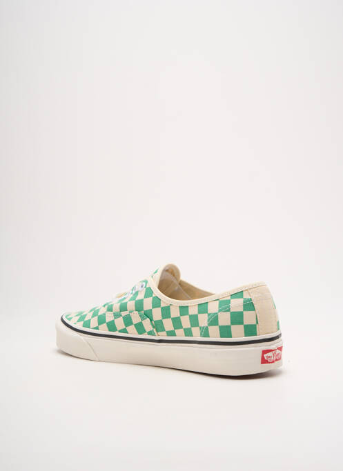 Baskets vert VANS pour homme