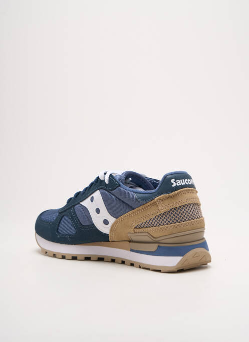 Baskets bleu SAUCONY pour homme