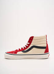 Baskets rouge VANS pour homme seconde vue