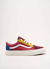 Baskets rouge VANS pour homme seconde vue