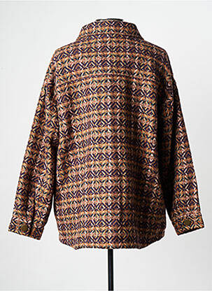 Manteau court marron LA FIANCEE DU MEKONG femme