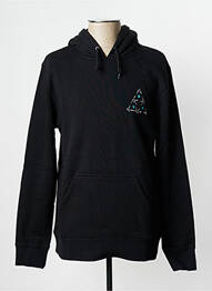 Sweat-shirt noir HUF unisexe