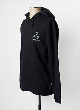 Sweat-shirt noir HUF unisexe