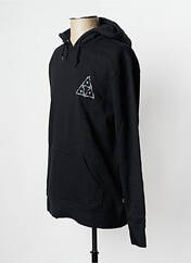 Sweat-shirt noir HUF pour unisexe seconde vue