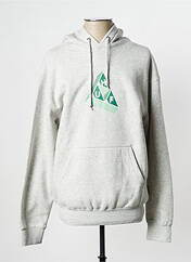 Sweat-shirt gris HUF pour unisexe seconde vue
