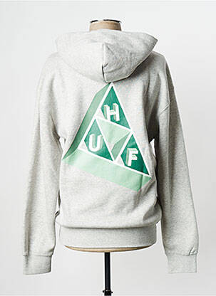 Sweat-shirt gris HUF unisexe