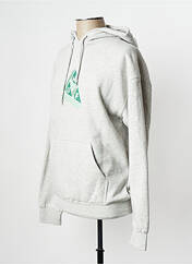 Sweat-shirt gris HUF pour unisexe seconde vue