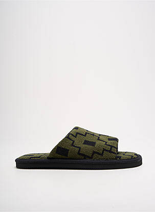 Chaussons/pantoufles vert OAS COMPANY homme