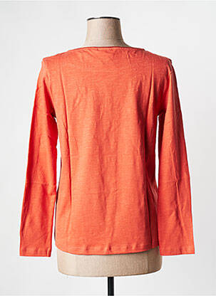 T-shirt manches longues manches longues orange LA FIANCEE DU MEKONG femme