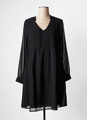 Robe courte manches longues manches longues noir LA FIANCEE DU MEKONG femme