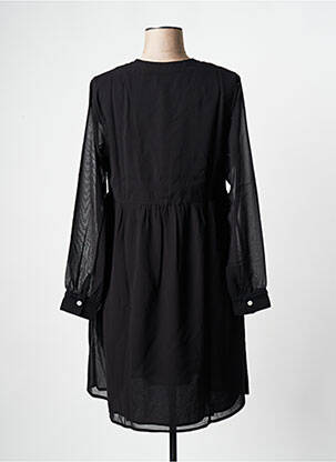 Robe courte manches longues manches longues noir LA FIANCEE DU MEKONG femme