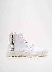 Baskets blanc PALLADIUM pour femme seconde vue