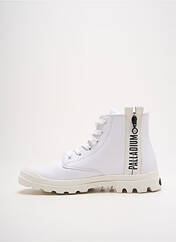Baskets blanc PALLADIUM pour femme seconde vue