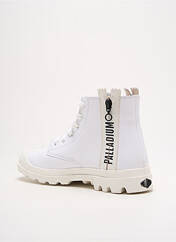 Baskets blanc PALLADIUM pour femme seconde vue