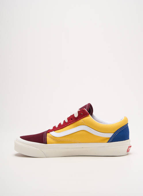 Baskets rouge VANS pour homme