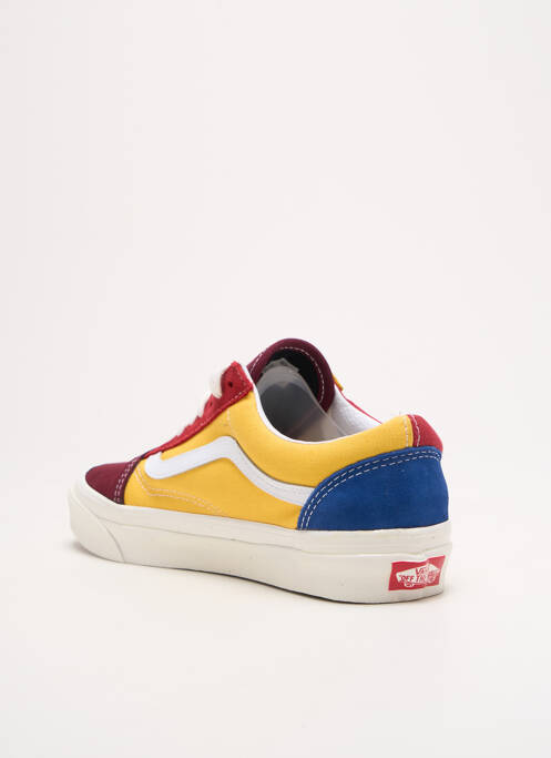 Baskets rouge VANS pour homme