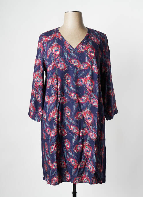 Robe courte bleu LA FIANCEE DU MEKONG pour femme