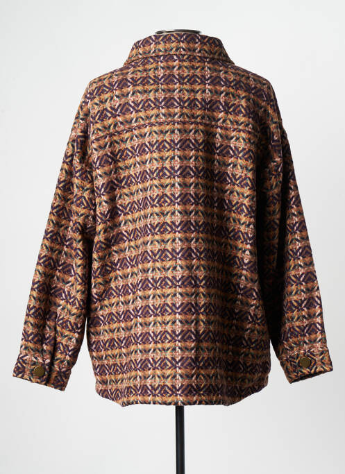 Manteau court marron LA FIANCEE DU MEKONG pour femme