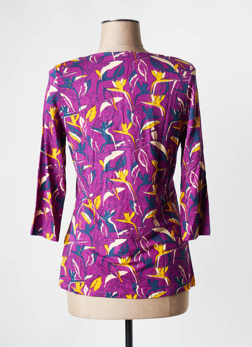 T-shirt violet LA FIANCEE DU MEKONG pour femme