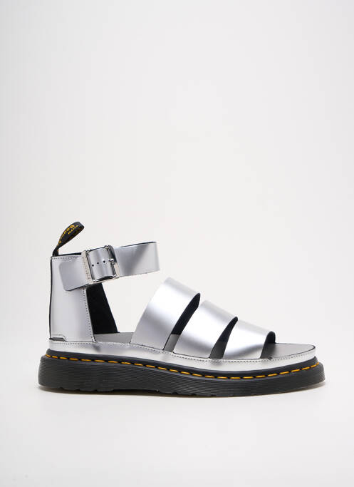 Sandales/Nu pieds argent DR MARTENS pour femme